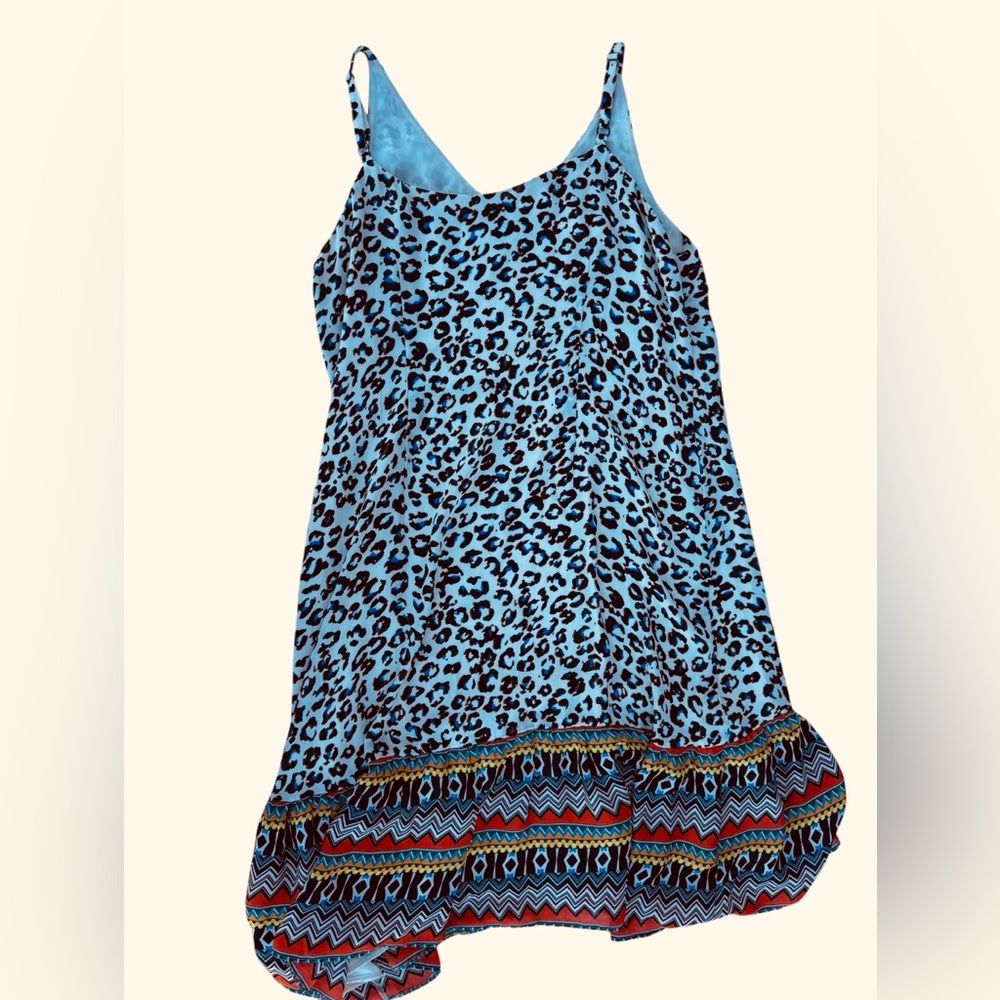 Cabi 5115 Leopard Print Multicolor Dress